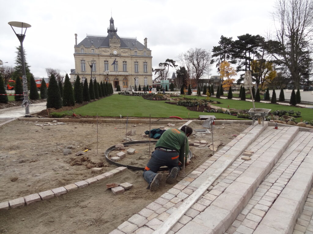 Aménagement de la place de la mairie du Perreux sur Marne