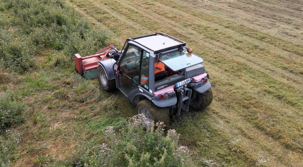 Girobroyage de grands espaces à Ormesson-sur-Marne (94)